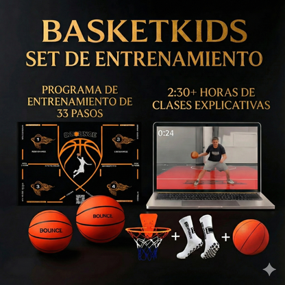 BasketKids® Set de Entrenamiento Infantil
