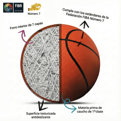 BasketKids™ Balón Silencioso